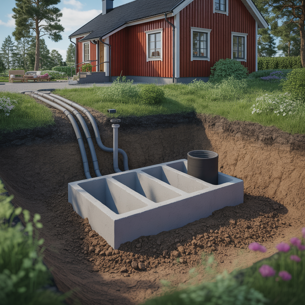 3.Vad kostar det att installera en trekammarbrunn