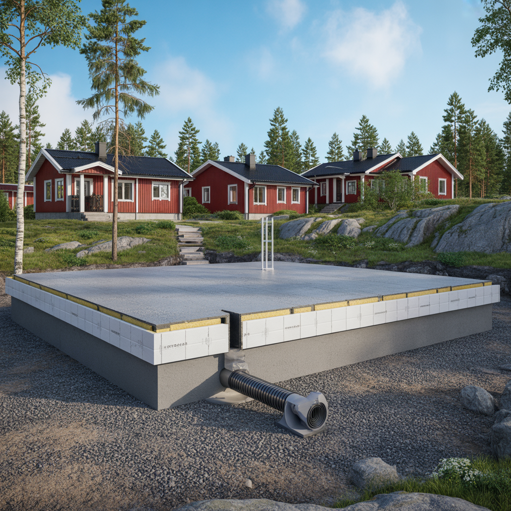 radonskydd under husplatta guide till membran och radonsug