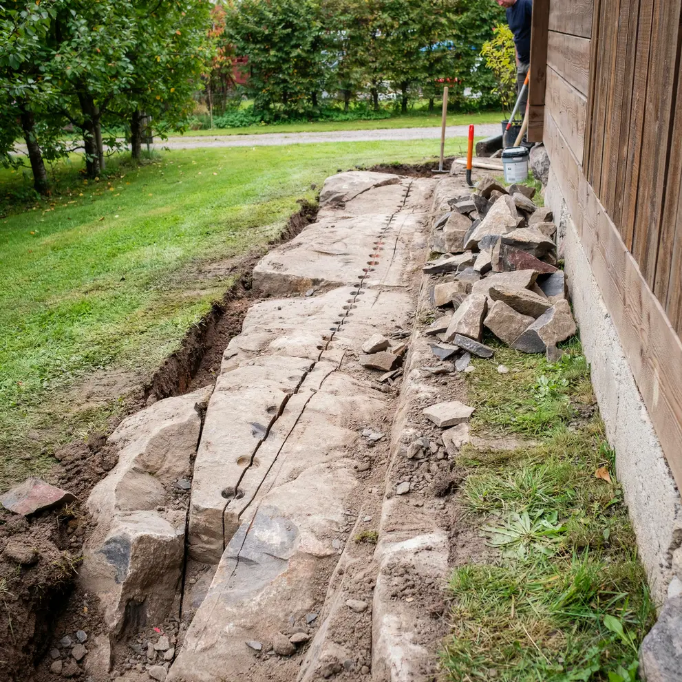 stensprackning bergsprangning hasselby vallingby racksta stockholm